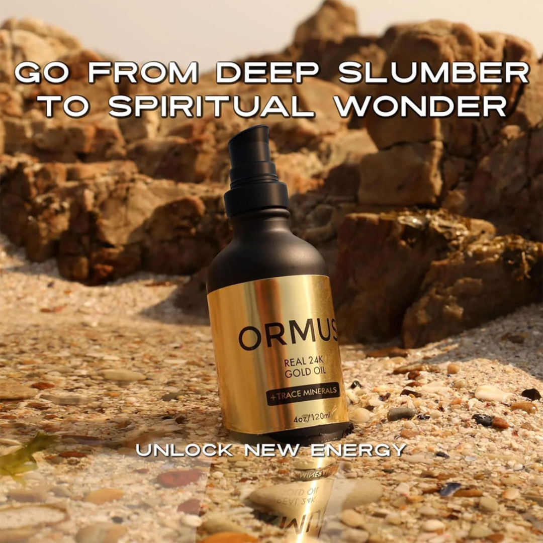 100% Pure Ormus 24K Gold Oil