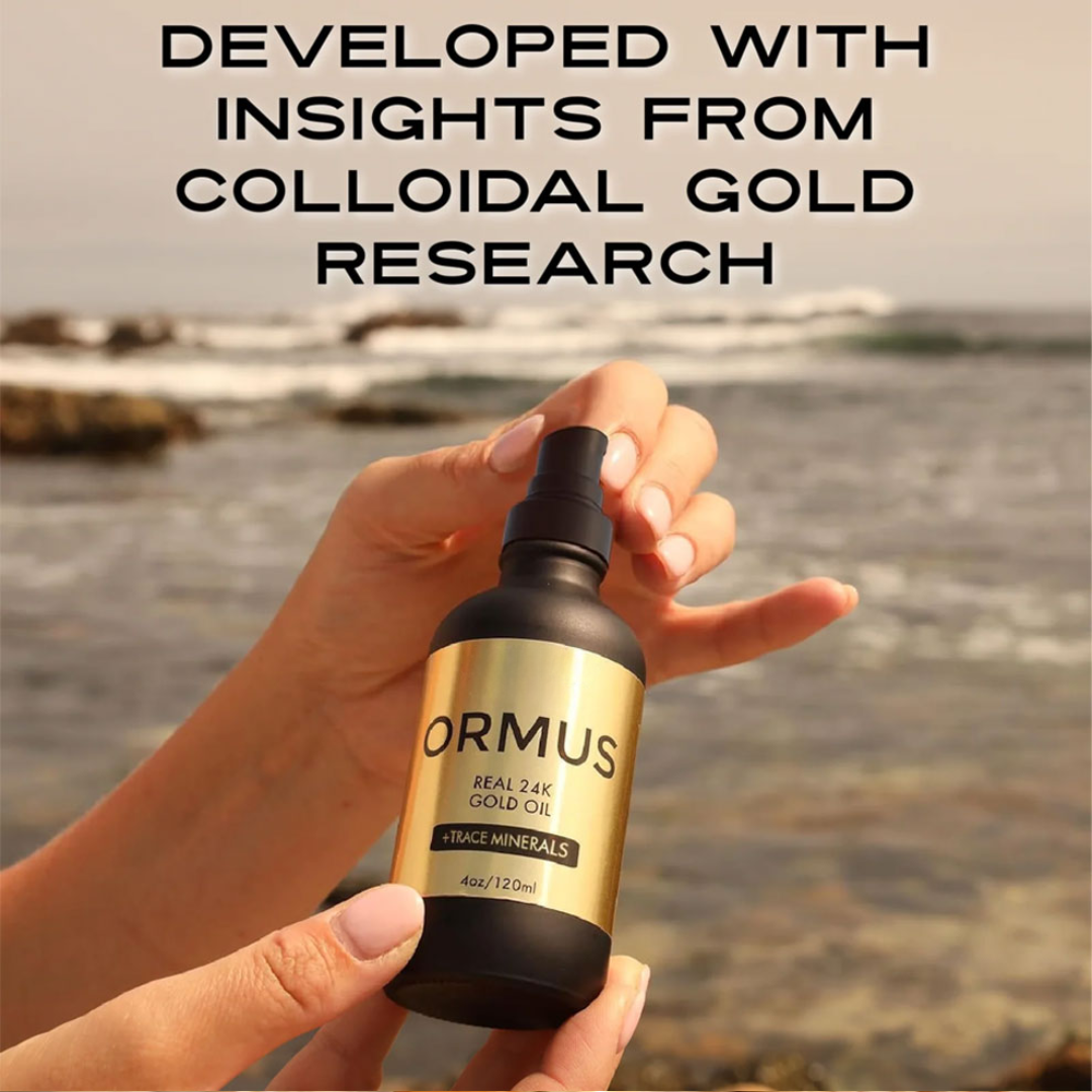 100% Pure Ormus 24K Gold Oil