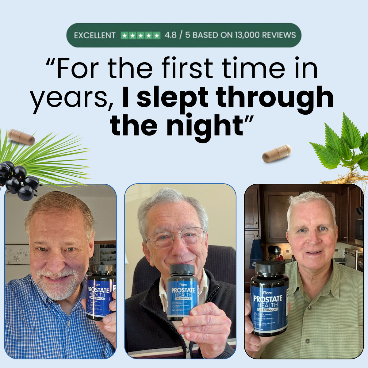 Rare Prostate Health 3X Formula